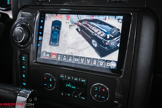 Hummer H2: установка кругового обзора 360°