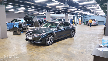 Владелец Genesis G70 о шумоизоляции, видеорегистраторе и покрытии керамикой