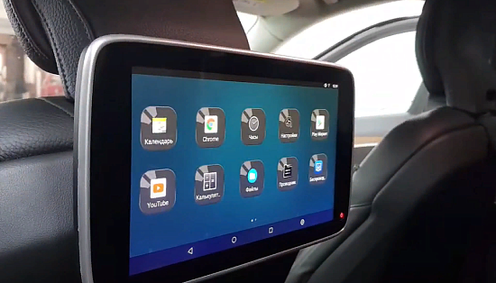 Volvo: установка мониторов 10.6