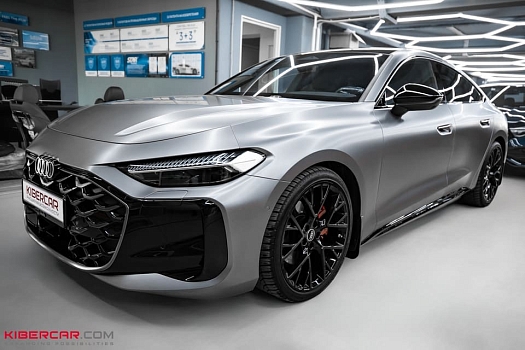 Оклейка Audi A5 в матовую полиуретановую пленку