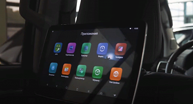Toyota Land Cruiser Prado 2020: установка дополнительных мониторов на базе Android в спинку сидений
