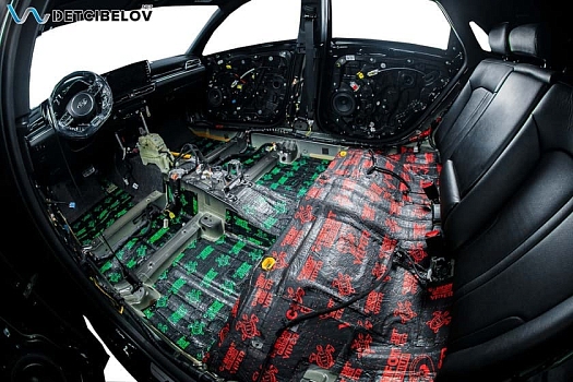 Kia K5: шумоизоляция Comfort mat. В салоне стало тише, вибрации ушли