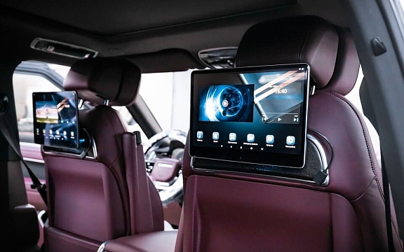 Мониторы в подголовники и потолочные мониторы на Jeep Compass II поколение Рестайлинг