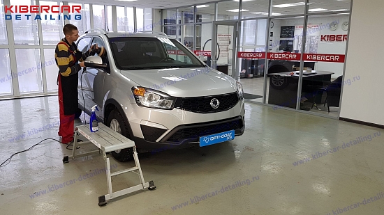 SsangYong Actyon: полировка - защита - 