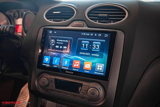 Замена штатного монитора Ford Focus 2010 года на головное устройство на базе ОС Android