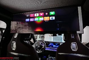 BMW 7: подключение Apple TV к штатному монитору