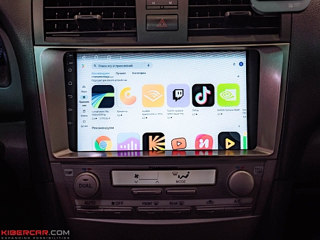 Магнитола андроид на Тойота. Установка головного устройства Teyes на Toyota Camry