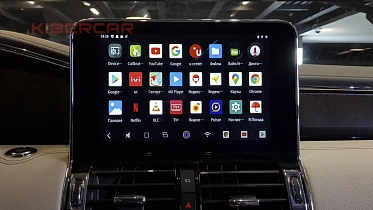 Доработали мультимедиа Lincoln Navigator, интегрировали Android 9 в штатный монитор