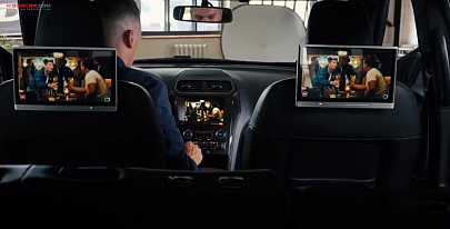 Установка крепления для мониторов в стиле современных Mercedes в любой автомобиль 