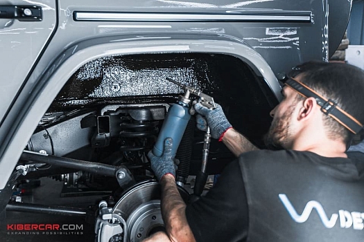 Mercedes Benz G-Класс III Рестайл: полная шумоизоляция STP Максимум