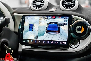 Smart Fortwo: качественная акустическая система, круговой обзор и новый монитор