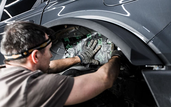 Ford Bronco: шумоизоляция под ключ с материалами STP Максимум