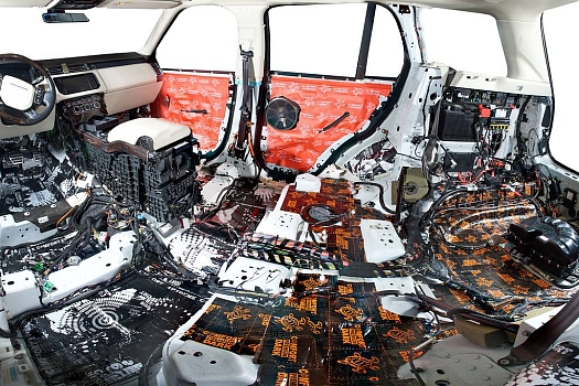 Range Rover: полная шумоизоляция