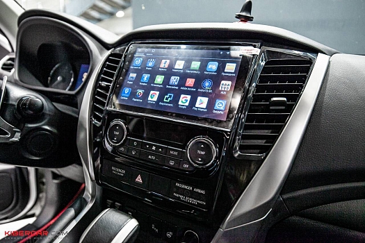 Mitsubishi Pajero Sport 2019: замена штатного монитора на головное устройство на базе операционной системы Android