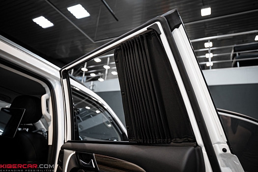 Haval H9: установка шторок в автомобиль