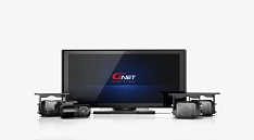 Видеорегистратор (СВК) GNET GT9000 с сенсорным экраном (коммерческий) 4 камеры