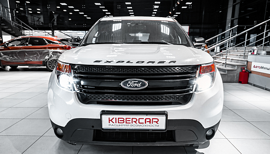 Ford Explorer: установка Би LED-линз