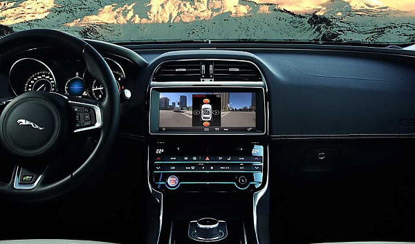 Установка камер переднего и заднего вида на Jaguar XE I поколение