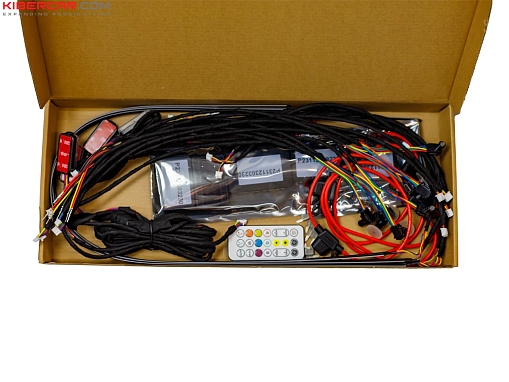 Подсветка салона без режима "Радуга" New version interior light 18 in 1 Chasing mode, App control + remote control, APP: Magic Car Light