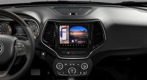 Установка камер переднего и заднего вида на Jeep Wrangler