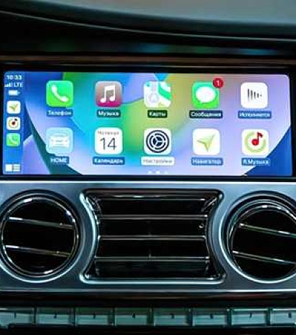 Apple CarPlay и Android Auto в Rolls-Royce