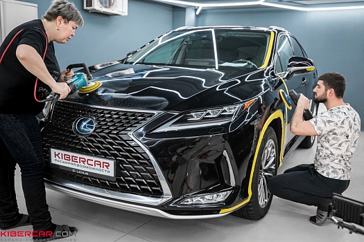 Lexus RX: полировка кузова