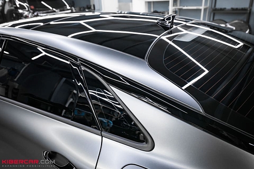 Антихром и оклейка в матовую пленку на Kia K5