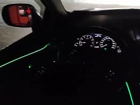 Владелец Lexus RX об установке интерьерной подсветки