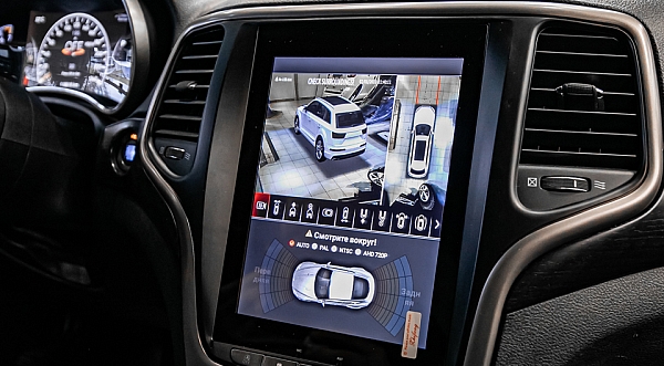 Установка системы кругового обзора 360° на Jeep