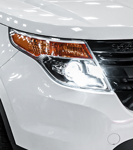 Установка би‑LED линз в Ford