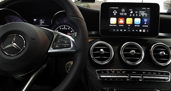 Установка Android в Mercedes-Benz GLC: Сотни новых функций без потерь комплектации