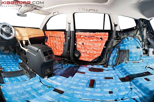 Volkswagen Teramont: полная шумоизоляция материалами премиум класса