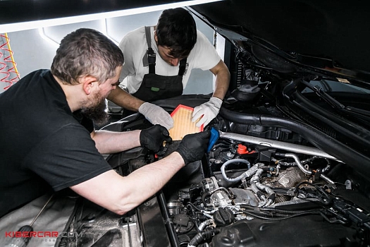 BMW X5: комплексное ТО на пробеге 24000 км