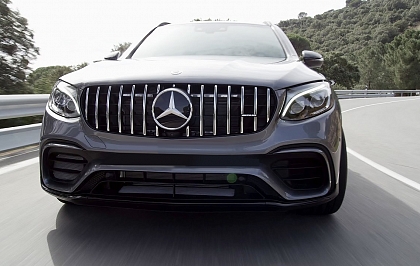 Решетка радиатора на Mercedes-Benz