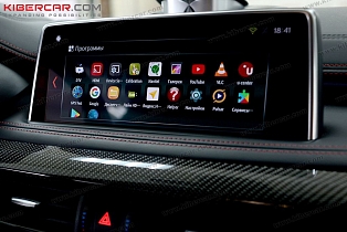 BMW X6: установка андроид-системы AirTouch 4G