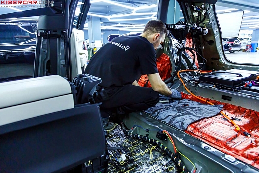 LiXiang L7: установка шумоизоляции