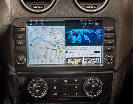 Mercedes-Benz ML: установка новой мультимедийной системы Teyes