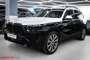 Двухцветный BMW X7: ювелирная оклейка цветным полиуретаном