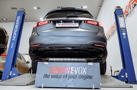 Mercedes-Benz GLS: установка электронной выхлопной системы ENGINEVOX