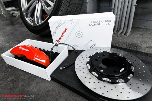 Cadillac Escalade: Brembo + StopFlex + PowerStop. Идеальный тормозной коктейль