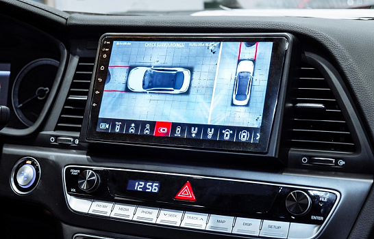 Hyundai Sonata: монтаж кругового обзора Parklogix 360° 3D