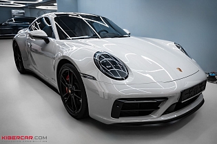 Комплекс защитных покрытий на Porsche 911 Carrera 4 GTS: премиальный уход для совершенства