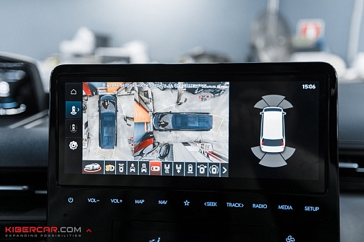 Hyundai Staria: 4 камеры, 3D-вид и циклическая запись. Система кругового обзора