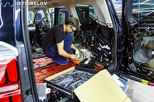 Tank 500: комплексная шумоизоляция