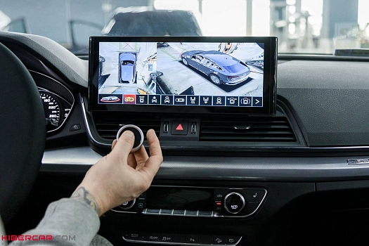 Audi Q5: установка кругового обзора 360°