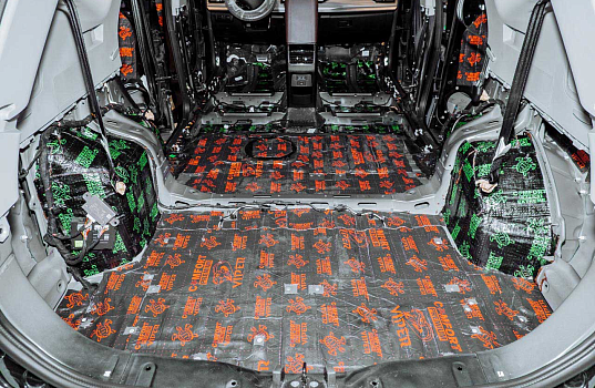 Chery Tiggo 8 Pro: полная шумоизоляция для акустического комфорта