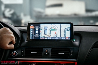 BMW X3: система кругового обзора 360 градусов